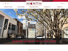 Tablet Screenshot of cherrycreeknorth.com